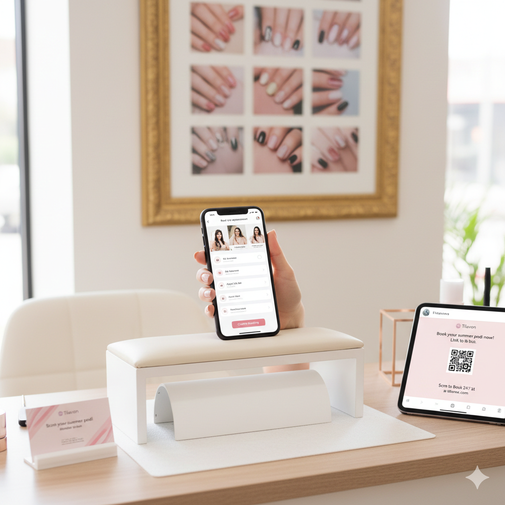 Why Online Booking Drives Nail Salon Growth - Tilavon nail salon blog